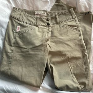 The Tailored Sportsman Tan English Horseback Riding Breeches Pants
